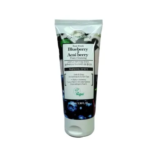 Grace Day Real Fresh Blueberry & Acai Berry Foam Cleansing 100ml