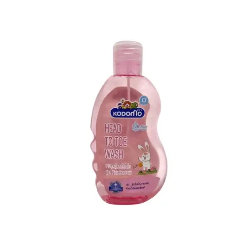 Kodomo Head To Toe Wash Pink Hanabaki 200ml