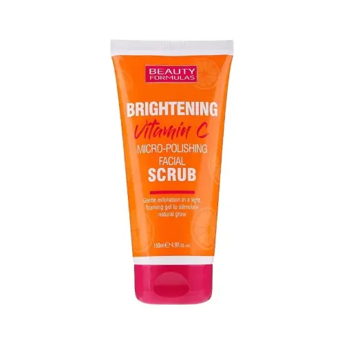Beauty Formulas Brightening Vitamin C Micro Polishing Facial Scrub 150ml