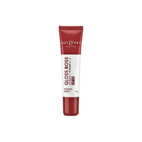 Dot & Key Gloss Boss Vitamin C + E Lip Balm SPF 30 Cocoa Mint 12g