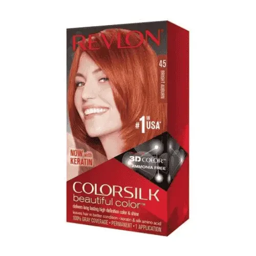 Revlon ColorSilk beautiful Color 45 Bright Auburn