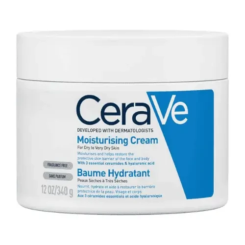 CeraVe Moisturising Cream Pot For Dry To Very Dry Skin 340g