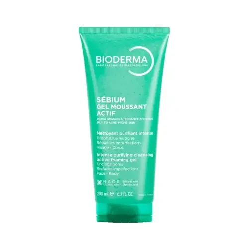 Bioderma Sebium Gel Moussant Actif Foaming Gel 200ml