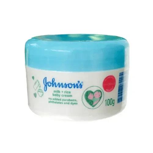 Johnsons Baby Milk & Rice Cream 100g