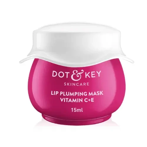 Dot & Key Lip Plumping Mask Vitamin C+E Wild Berries & Pomegranate Max Tinted 15ml