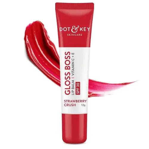 Dot & Key Gloss Tinted Lip Balm SPF 30 Vitamin C + E Strawberry 12g