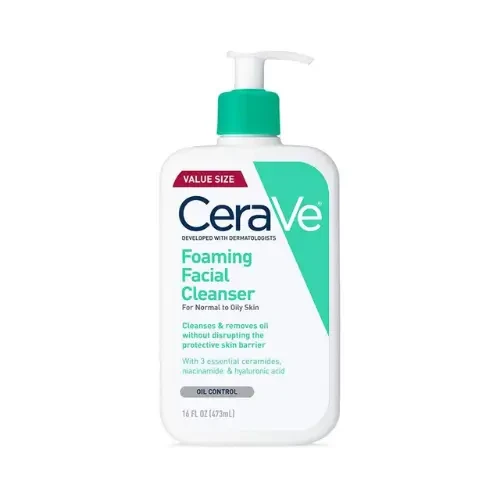 CeraVe Foaming Facial Cleanser for Normal to Oily Skin 473ml