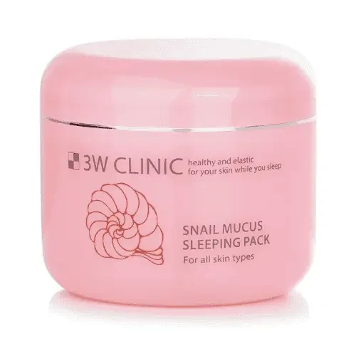 3W Clinic Snail Mucus Sleeping Pack 100ml