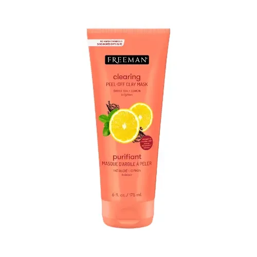 FREEMAN Clearing Sweet Tea & Lemon Peel Off Clay Mask 175ml