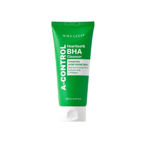 Nine Less A Control Heartleaf & BHA Cleanser 120ml