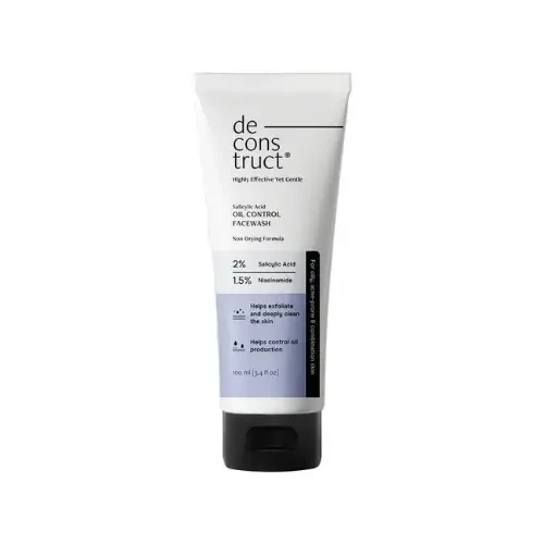 Deconstruct Salicylic Acid Oil Control Face Wash 100ml