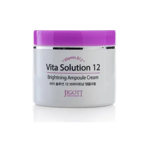Jigott Vita Solution 12 Brightening Ampoule Cream 100ml
